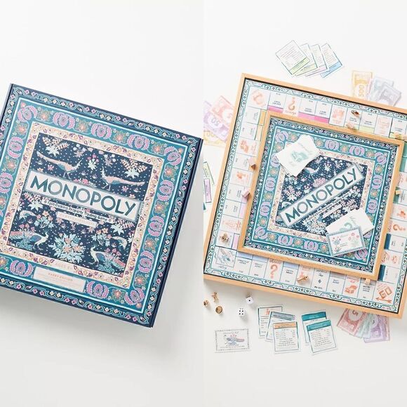 ANTHROPOLOGIE Darby Edition Monopoly Board Game - Picture 4 of 14